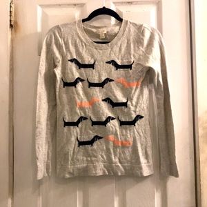 J. Crew Dachshund Sweater